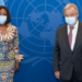 UN Secretary-General meets Shirley Ayorkor Botchwey