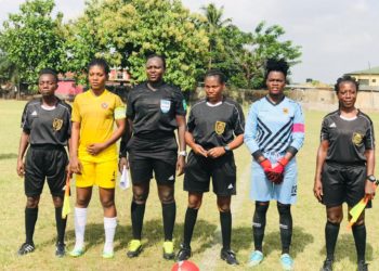 Match officials for Ghana Women Premier League match week 4