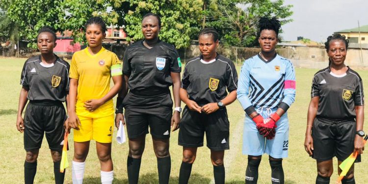 Match officials for Ghana Women Premier League match week 4