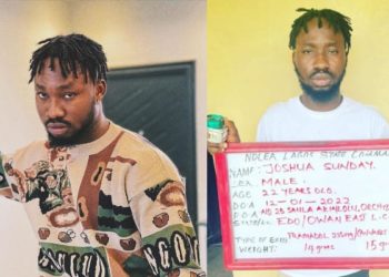 Nigerian popular comedian ‘De General’ arrested in drug raid