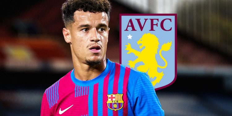 Coutinho signs for Aston Villa on loan