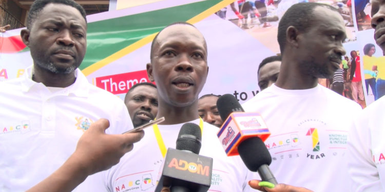 NABCo trainees hit the streets to protest delay in salary payment