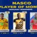 NASCO player of the month of January shortlisted