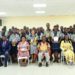 UCC Spelling Bee winners present awards to management