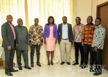 UCC Pro VC pays working visit to sections of the University