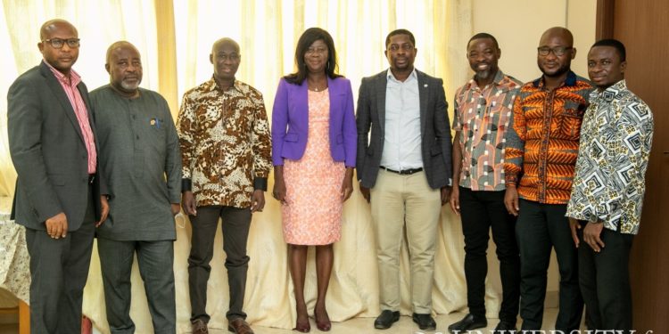 UCC Pro VC pays working visit to sections of the University