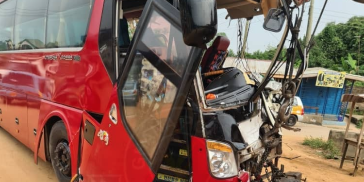 Nine UEW students were killed in a car accident in Asuboi