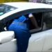 Kenyan policeman filmed ejecting driver from car