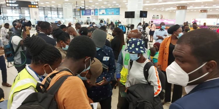 2nd batch of Ghanaians evacuated from Ukraine to arrive in Accra today