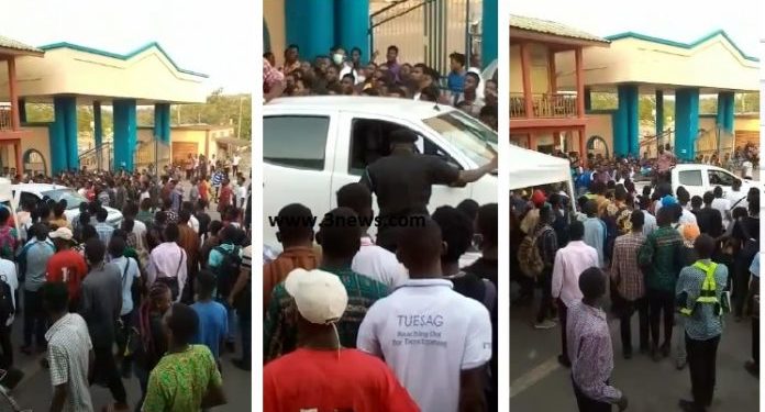 A serial thief avoids lynching at TTU by hiding in restroom