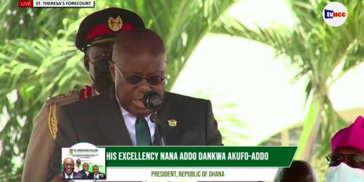Akufo-Addo pledges his commitment to promoting education in Ghana
