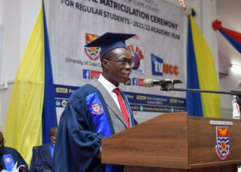 UCC Holds Matriculation for 7,164 Fresh Regular students for the 2021/2022 Academic year