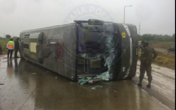 Military bus carrying personnel involved in accident on N1 Highway