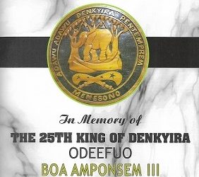 Burial rites of Denkyirahene, Odeefuo Boa Amponsem III begins