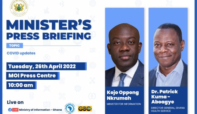 Ghana Health Service provides updates on Covid-19