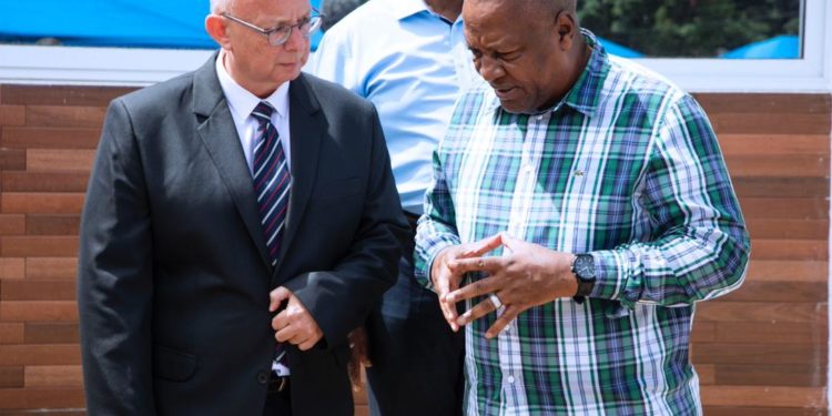 Mahama reports Akufo-Addo-led government to new Hungarian envoy