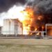 Ukraine denies attacking fuel depot inside Russia, mayor says fire almost out