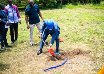 UCC VC cuts sod for 13 million Cedis ACECOR Multi-Purpose building