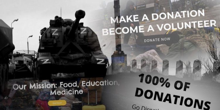 Ukraine war: Investigation finds hundreds of fake charity websites
