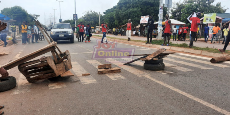 Nkoranza police-youth clash: 1 dead, 9 others injured with 3 in critical condition