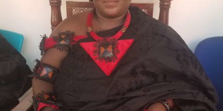 Cape Coast Traditional Area outdoors new Paramount Queen Mother