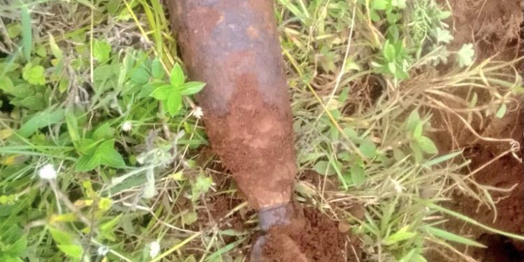 Kenyans mistake colonial-era bomb for root vegetable
