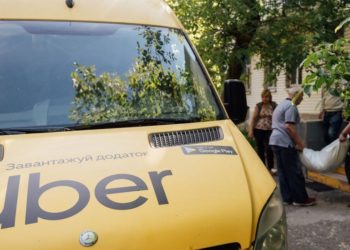Uber powers emergency food deliveries in Ukraine