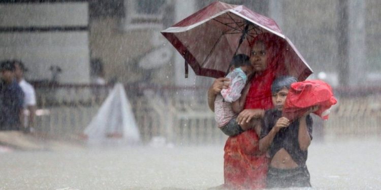 Dozens killed and millions stranded from India and Bangladesh floods