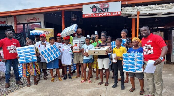 Bel beverages award loyal customers in Cape Coast