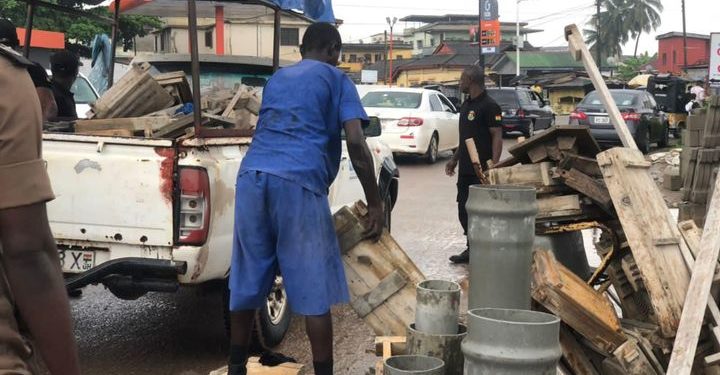 CCMA begins Decongestion Exercise in Abura and Kotokuraba Markets