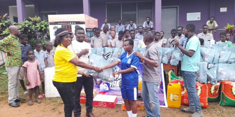Lady Gladys Campaign for the Blind Donates to Cape Coast School for the Blind and Deaf