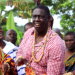 Paramount Queen mother of Asebu Kingdom cuts sod for the construction of School of Entrepreneurship