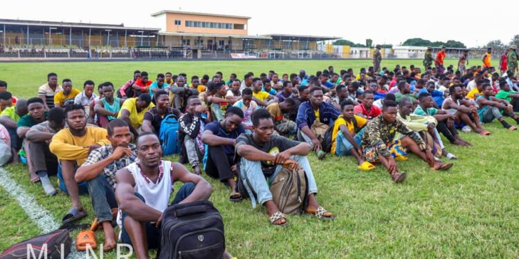 Galamsey menace: 164 illegal miners arrested, Mireku Duker condemns foreign invasion