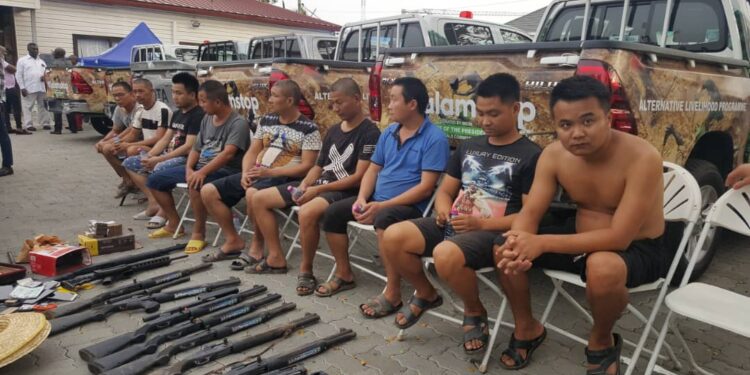 1,641 Chinese illegal miners repatriated between 2009 and 2022