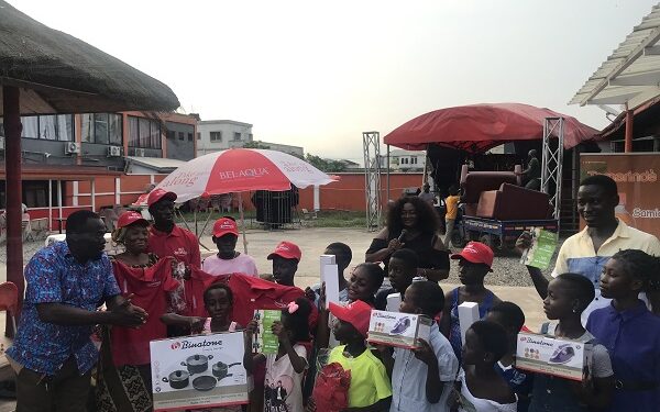 Blow Chem Industries award loyal customers in Cape Coast for the month of May Draw