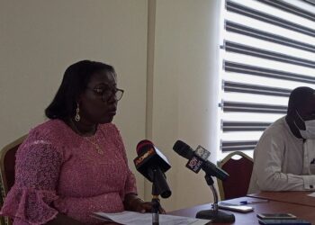 Regional Director of Ghana Health Service (GHS), Dr. Akosua Agyeiwaa Owusu- Sarpong,