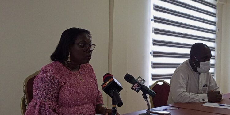 Regional Director of Ghana Health Service (GHS), Dr. Akosua Agyeiwaa Owusu- Sarpong,