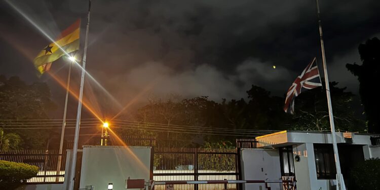 President Akufo-Addo signs condolence book in Accra following Queen's demise