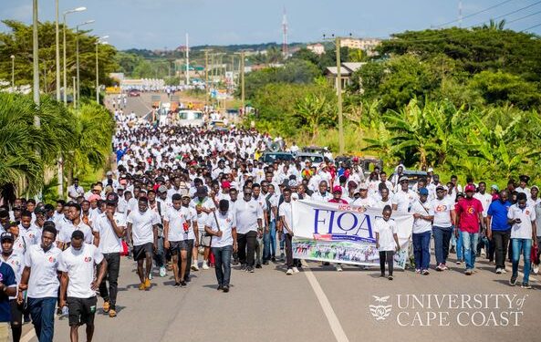 UCC @ 60 float draws massive crowd