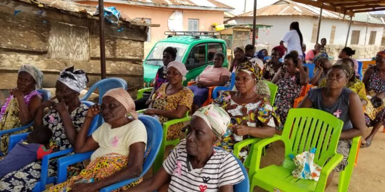 C/C: FJWORDA and B4 Foundation hold free Breast screening in “Brafo Yaw”