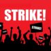 Four Labour Unions declare strike from Monday 17th October