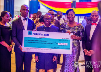 Prudential Bank supports UCC@60 with GHS 500, 000. 00