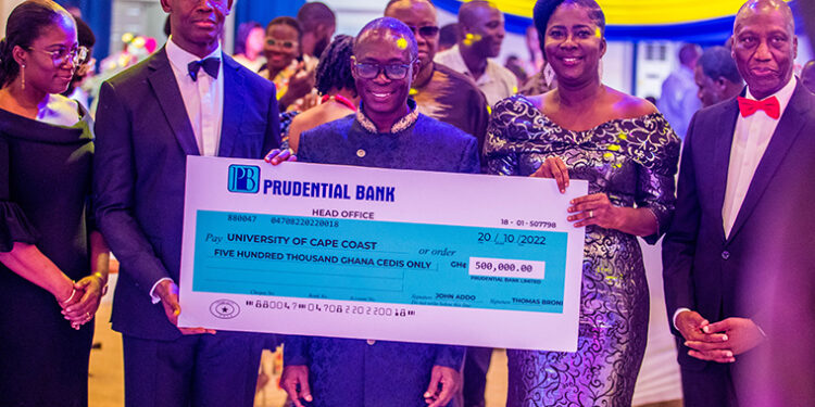 Prudential Bank supports UCC@60 with GHS 500, 000. 00