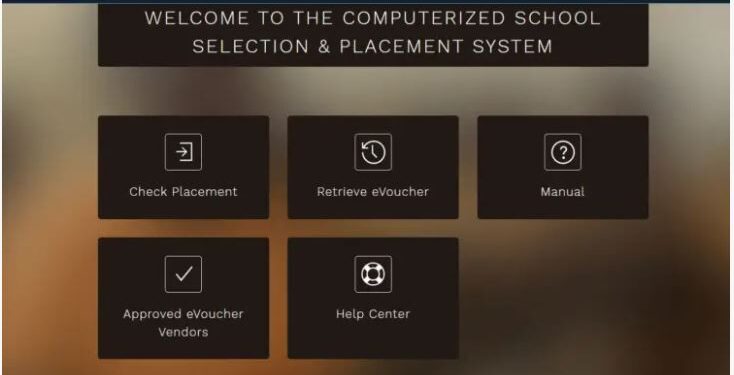 2022 Computerized School Selection Process to commence on Monday, October 31