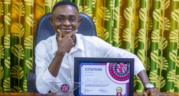 Kobina Amuah wins best English newscaster in Western Region