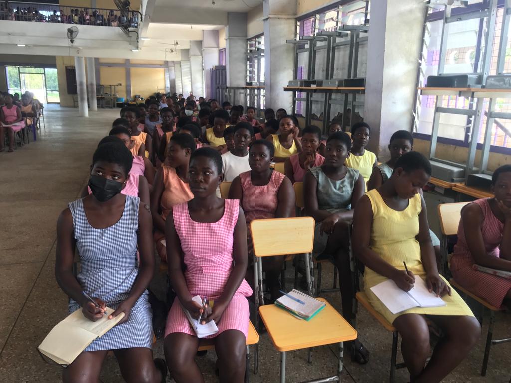 Students of Mfantsiman Girls trained on how to develop personal core values