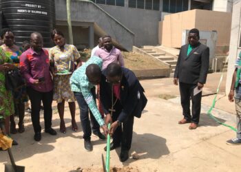 Cape Coast: Ghana Gas cuts sod for expansion of dining hall at Wey Gey Hey