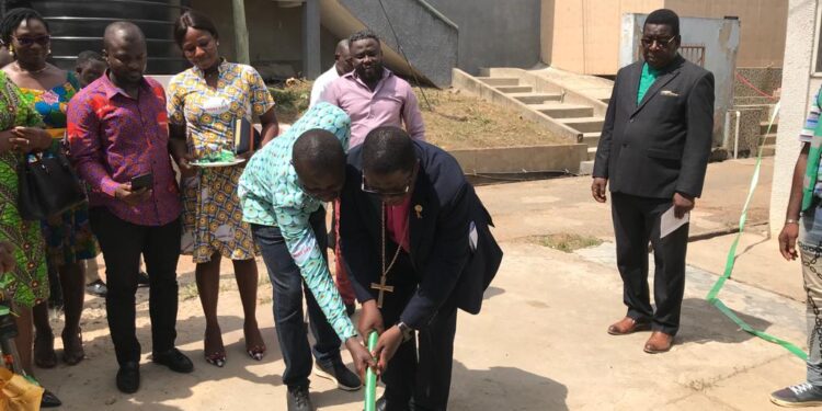 Cape Coast: Ghana Gas cuts sod for expansion of dining hall at Wey Gey Hey