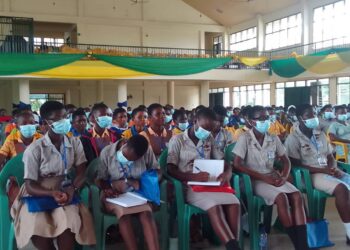 A four-day KOICA Girl’s STEM camp meeting ongoing in Cape Coast