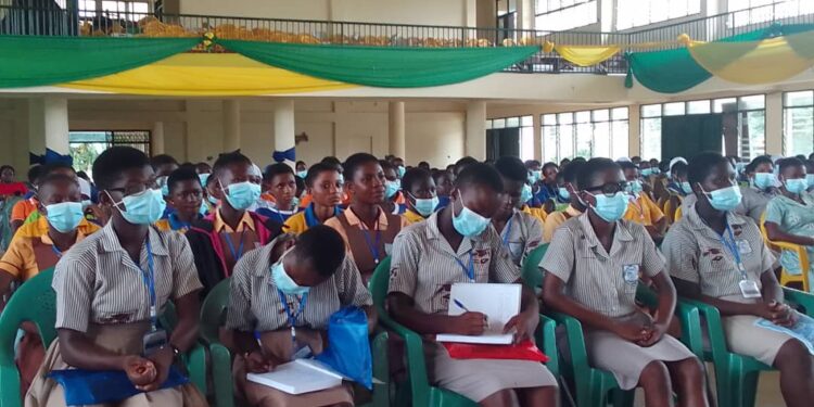 A four-day KOICA Girl’s STEM camp meeting ongoing in Cape Coast